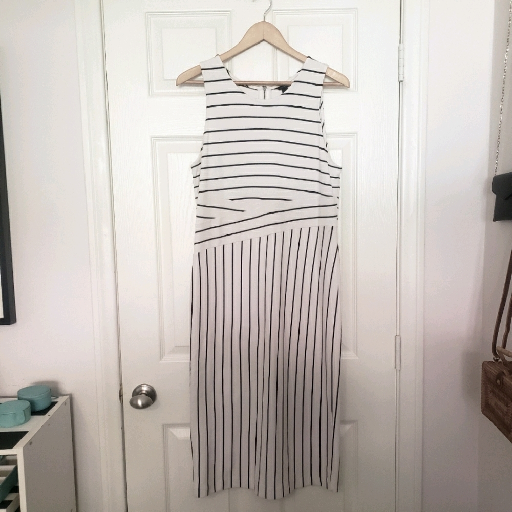 Ann Taylor Striped Dress
